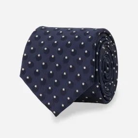 Berteau Dot Navy Tie