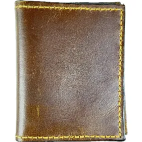 HAND SEWN Travel-Friendly Leather Passport Wallet-1A