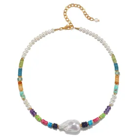 Rainbow Cloud Nine Choker Necklace